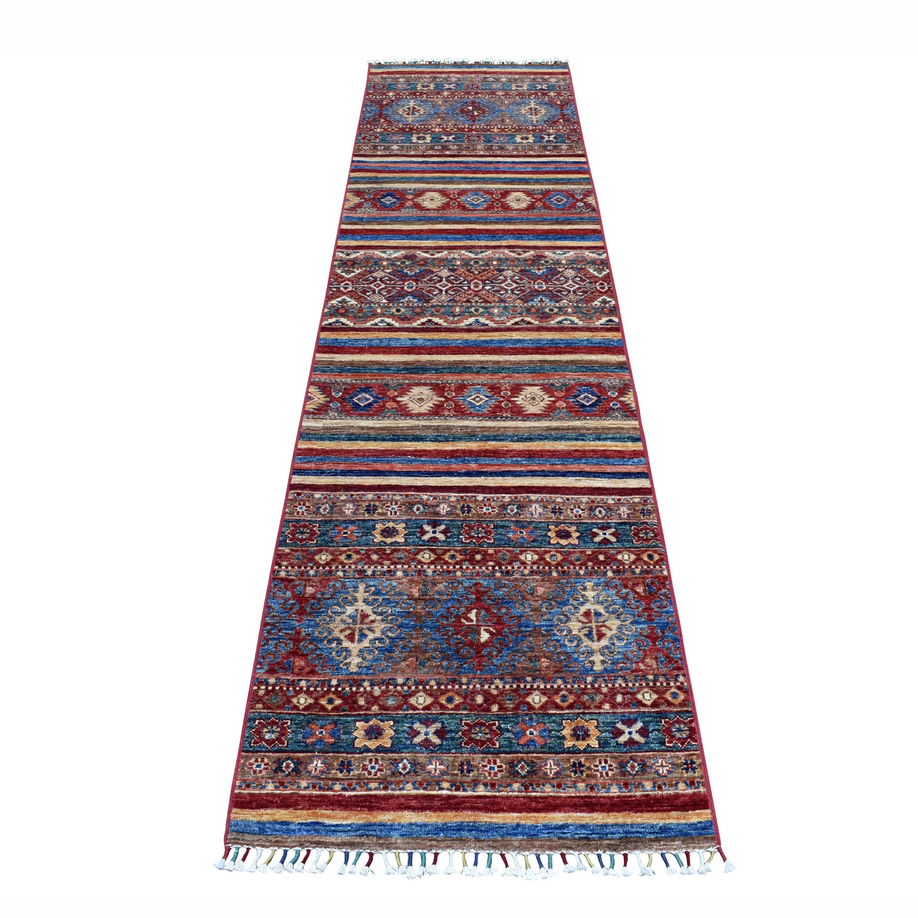 Traditional Wool Hand-Knotted Area Rug 2'4